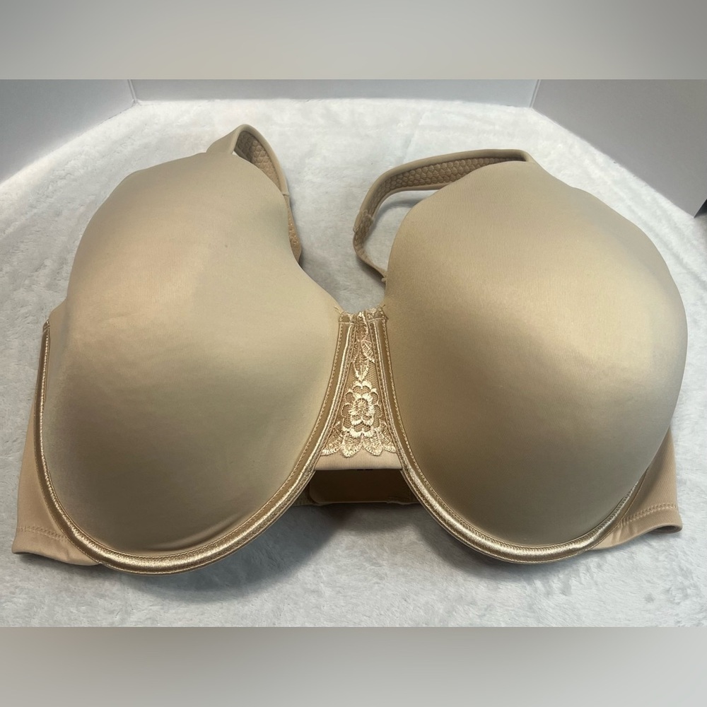 Vanity Fair Beige Tan Womens Bra 40G #76380 Underwire 3 Hook Adjustable Straps
